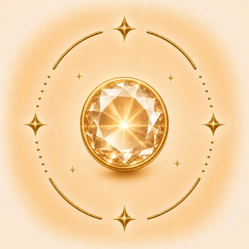Chitra nakshatra — A bright jewel / pearl, in gold